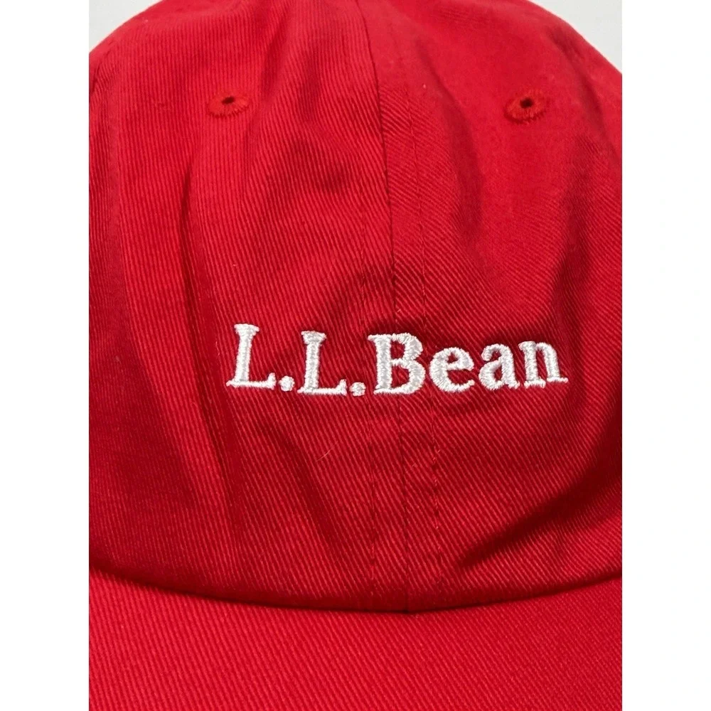 LL Bean Pathfinder LED Hat Red Hiking Camping Gorpcore Outdoor Ca
